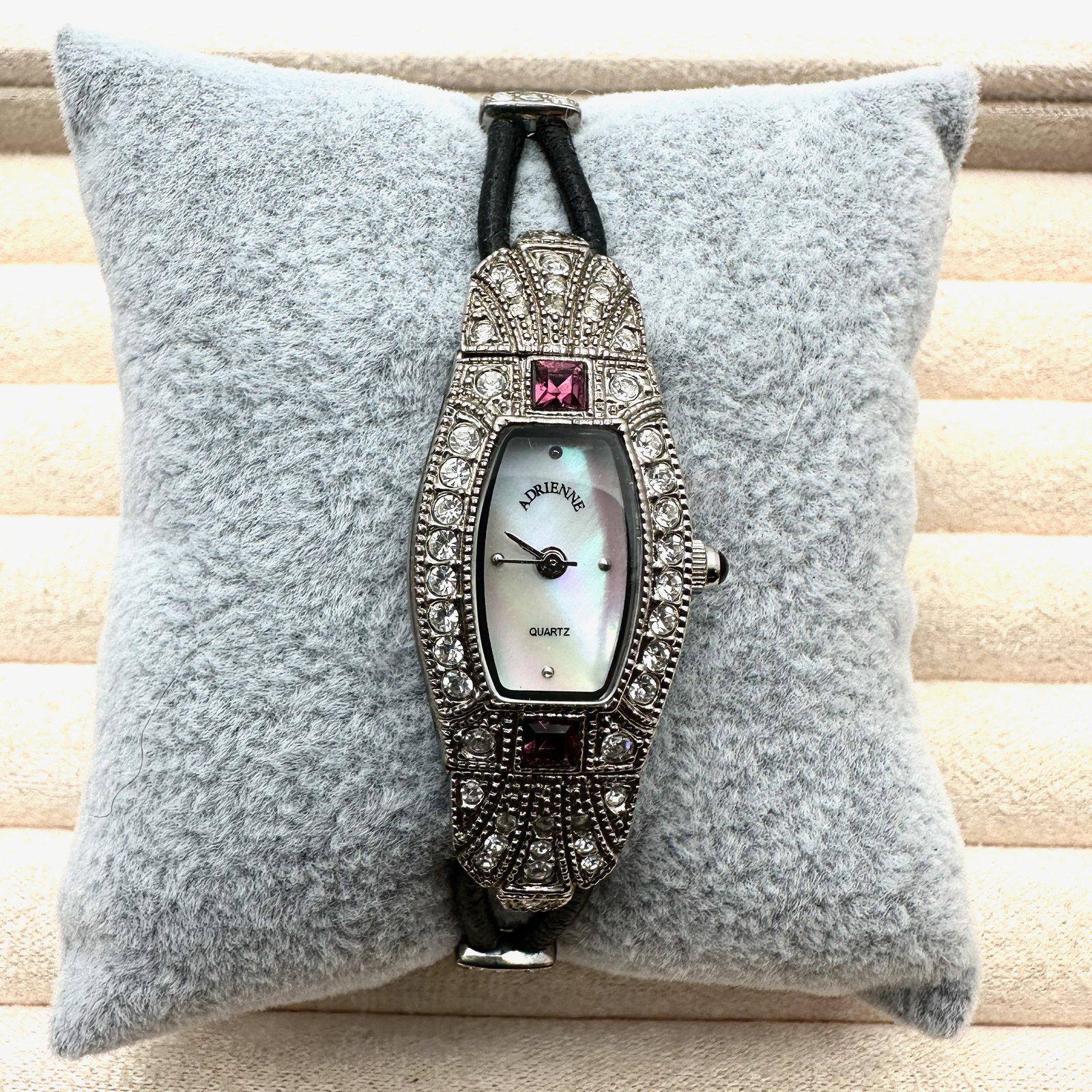 Designer Real Collectibles Adrienne Art Deco Style Watch 6.5 Inch Will Need Battery (1 of 2)