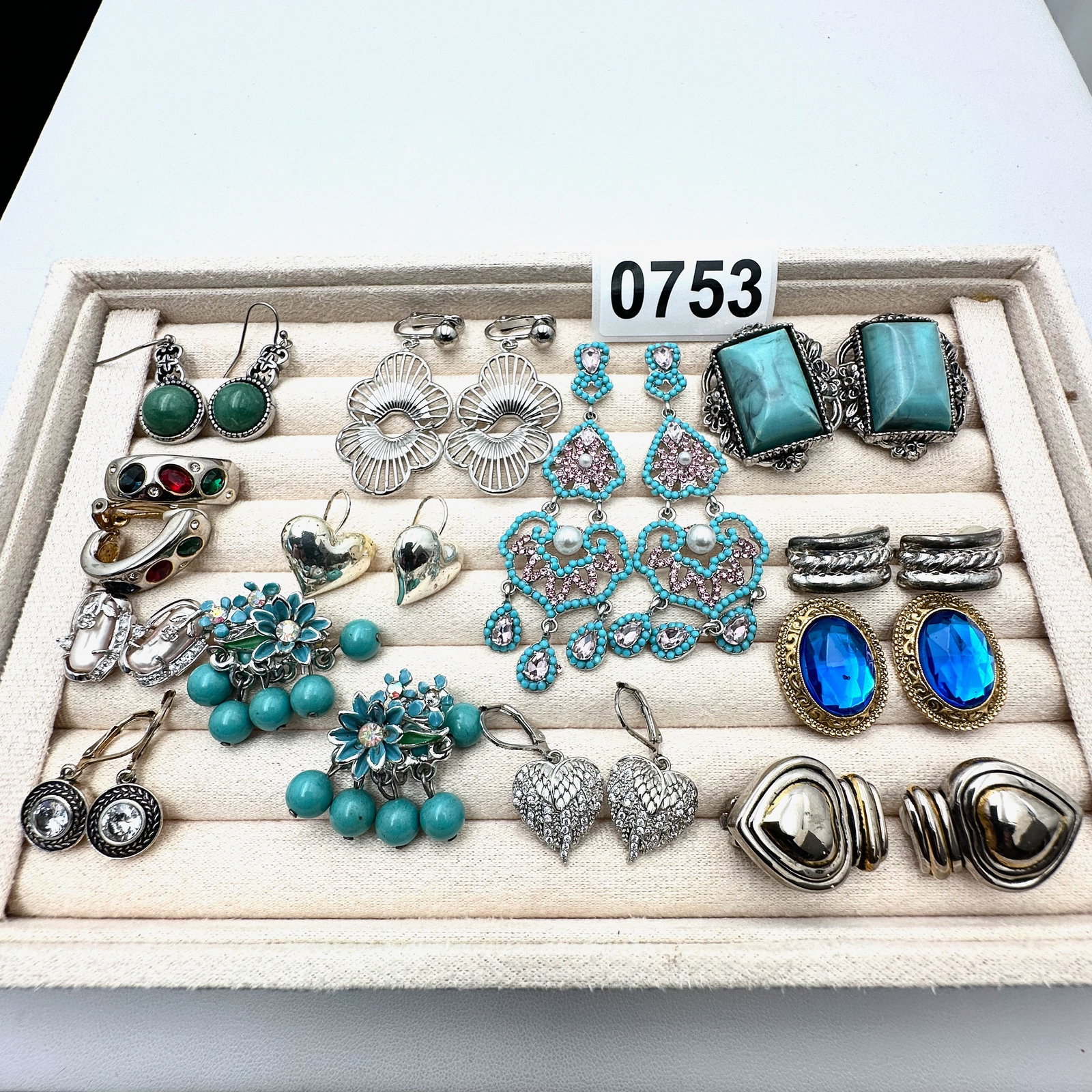Vintage and Modern Group Lot of Pierced and Clip Earrings: Vintage and Modern Group Lot of Pierced and Clip Earrings