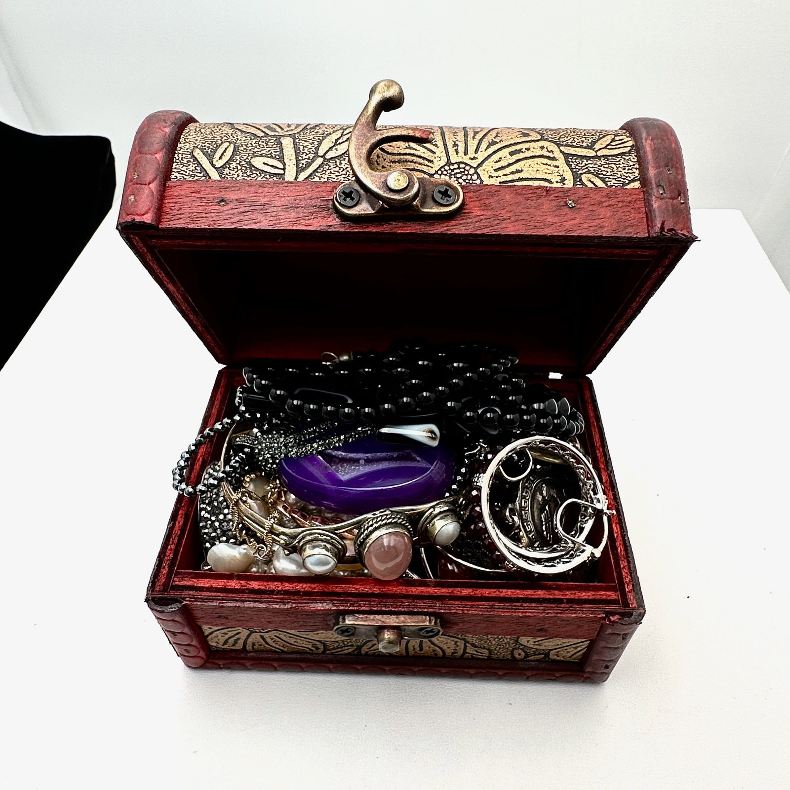 Just For Fun! Treasure Chest, You Are Bidding On All The Contents In The Chest (1 of 2)