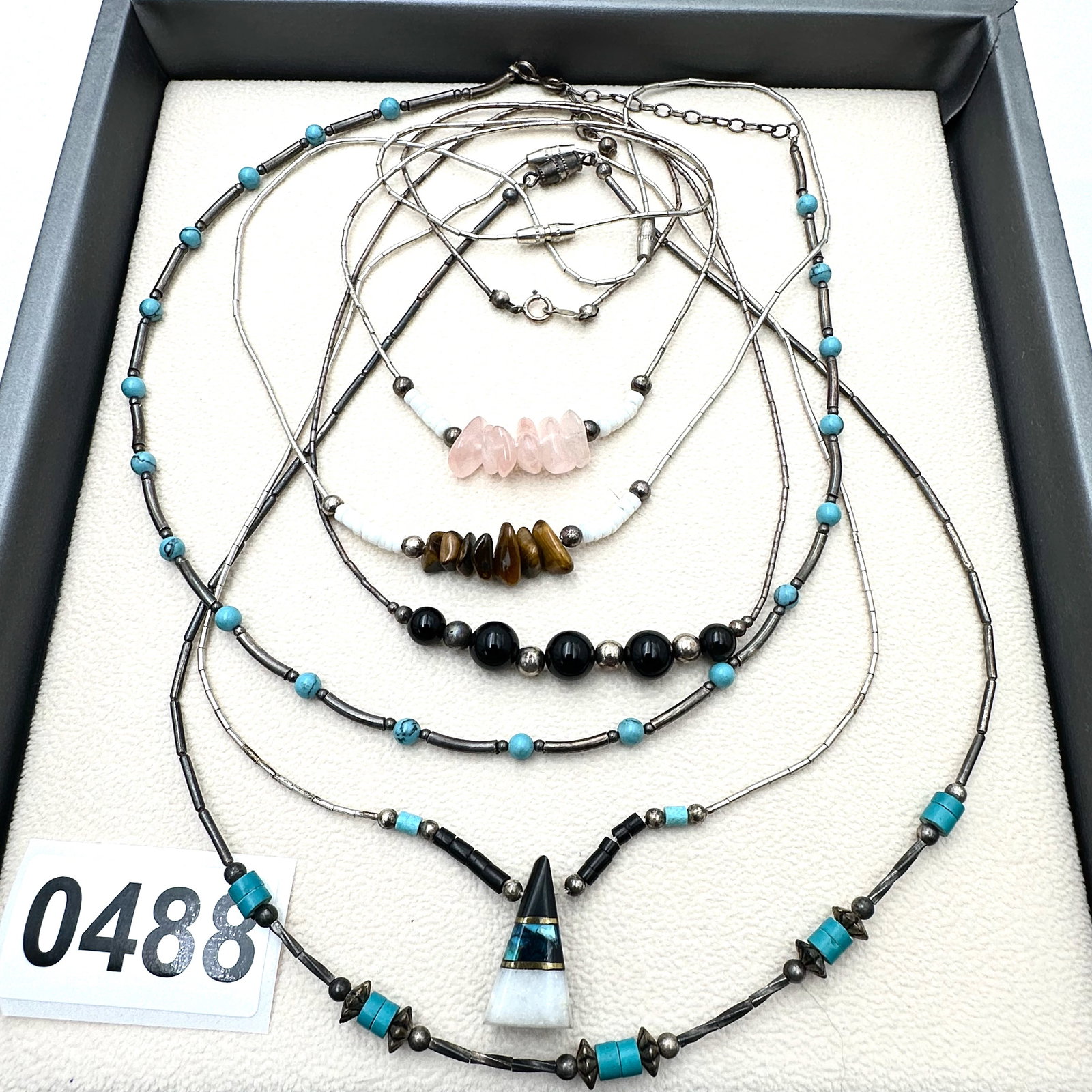 Vintage Lot of Southwest Necklaces Mixed Metals (1 of 2)