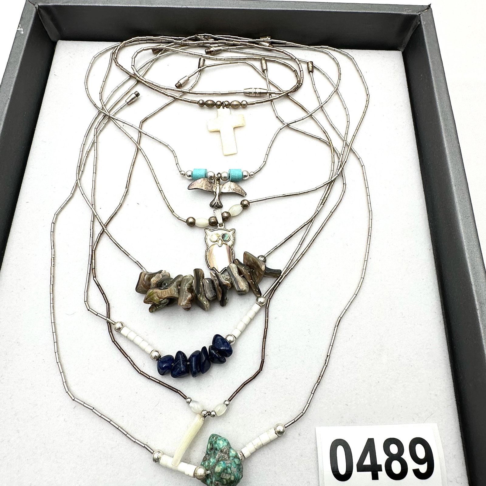 Vintage Lot of Southwest Necklaces Mixed Metals (1 of 2)