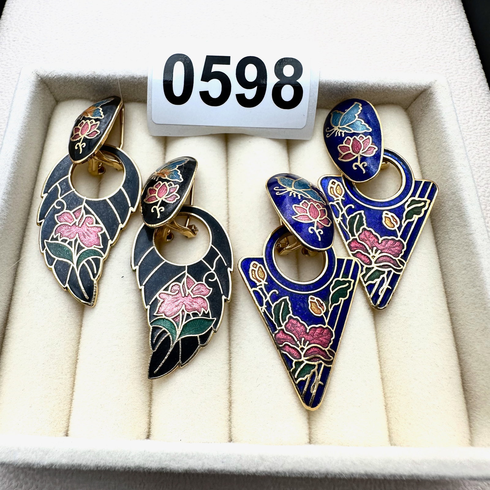 Group Collection Lot Earrings Crystal Rhinestone Multicolor Variety (1 of 2)