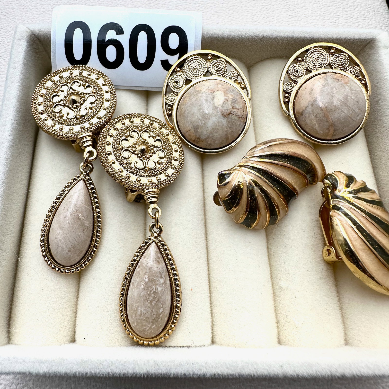 Group Collection Lot Earrings Crystal Rhinestone Multicolor Variety (1 of 2)