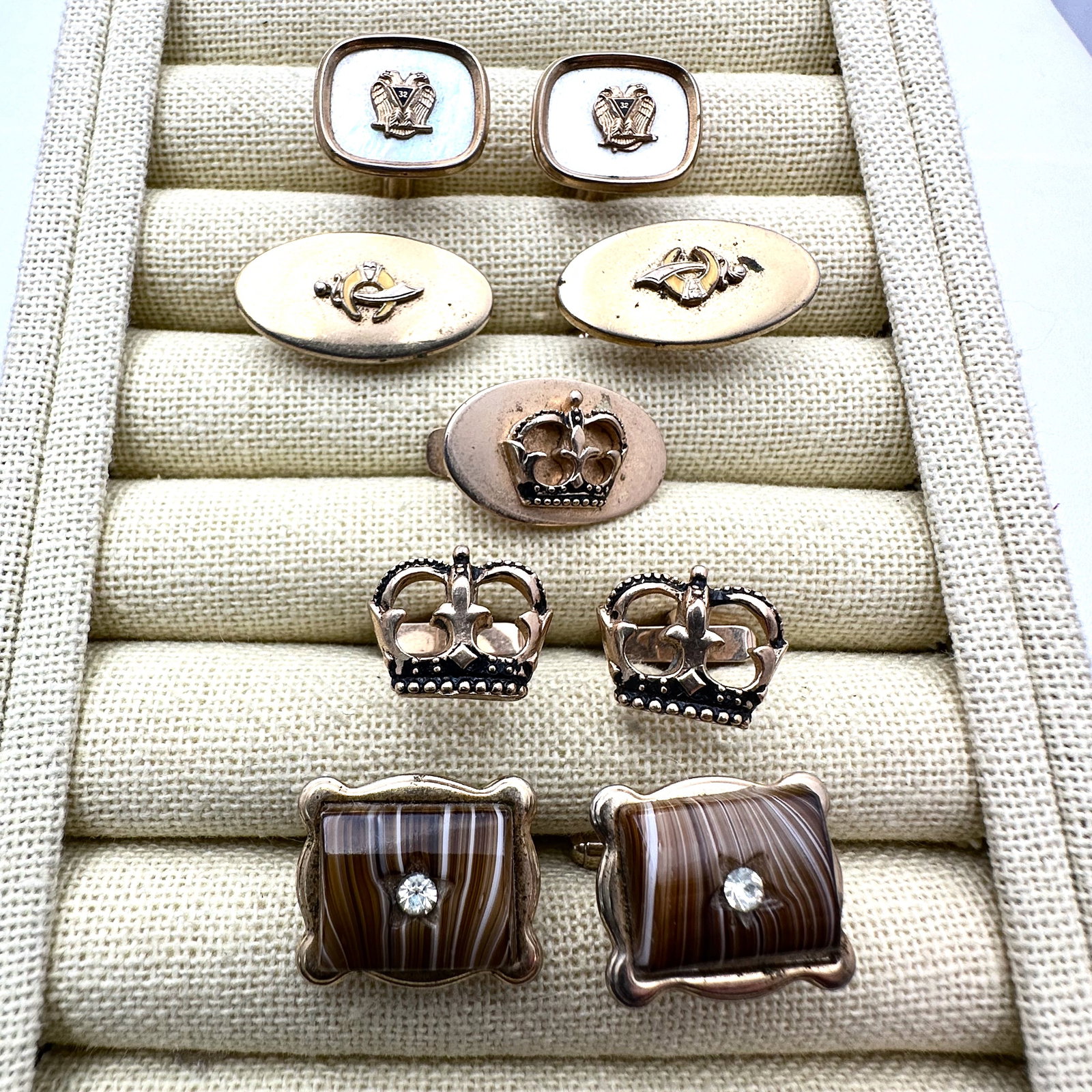 Vintage Lot of Cuff Links (1 of 2)