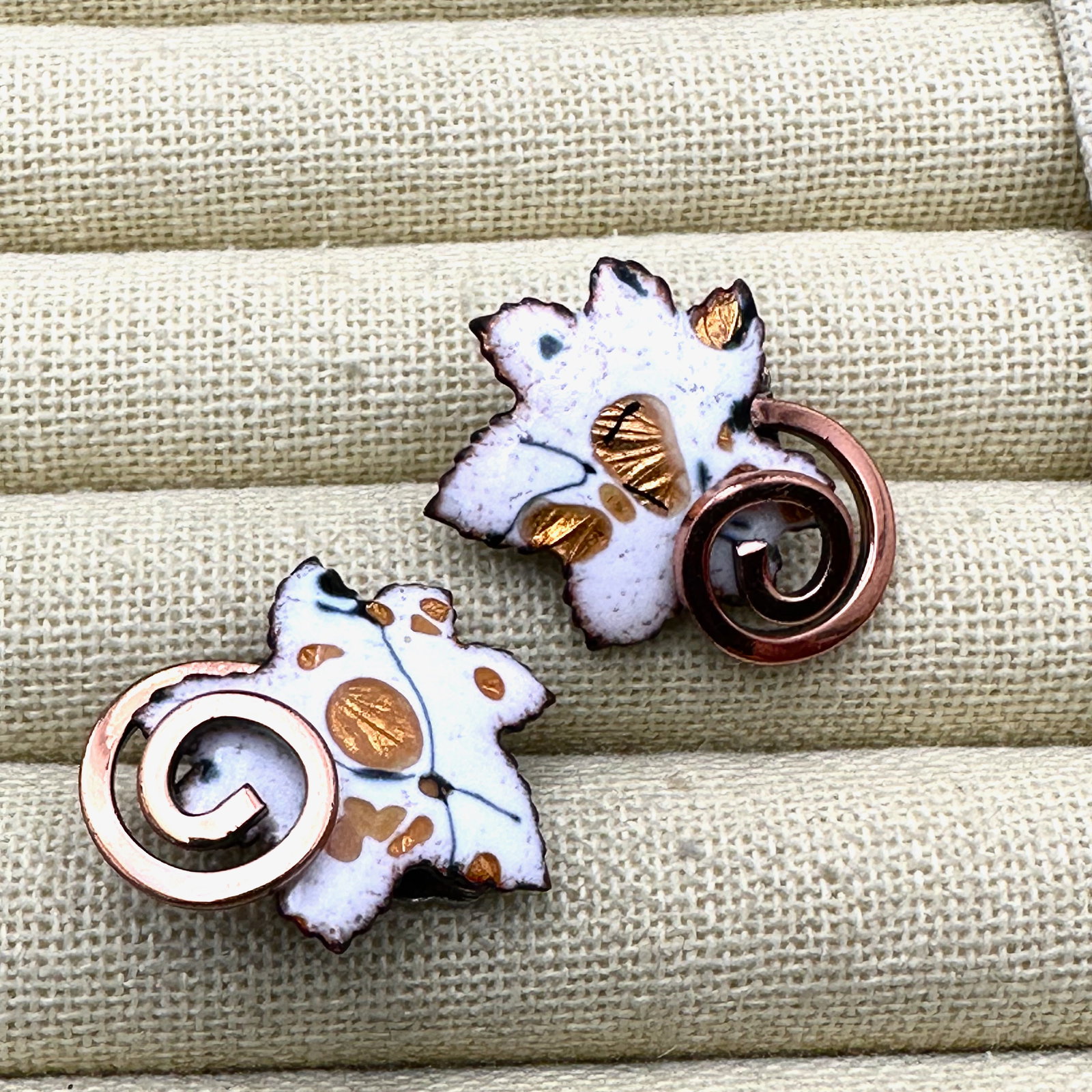 Vintage Matisse Renoir Enamel Copper Brooch Pin 2.25 Inch: Vintage Matisse Renoir Enamel Copper Brooch Pin 2.25 Inch