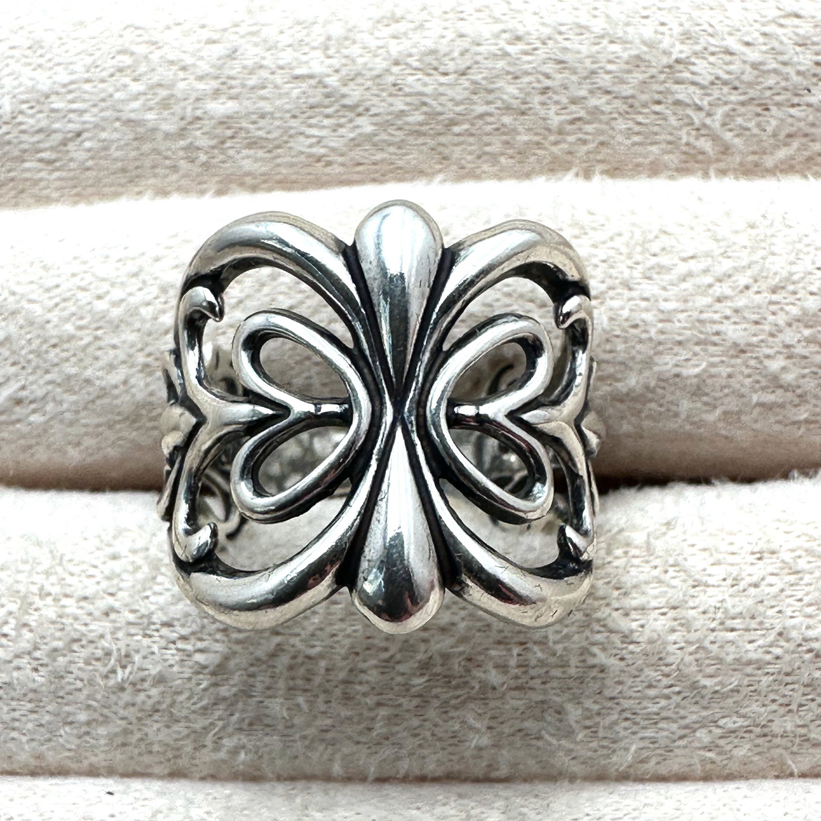 Carolyn Pollack Sterling Silver Butterfly Design Ring Size 8: Carolyn Pollack Sterling Silver Butterfly Design Ring Size 9