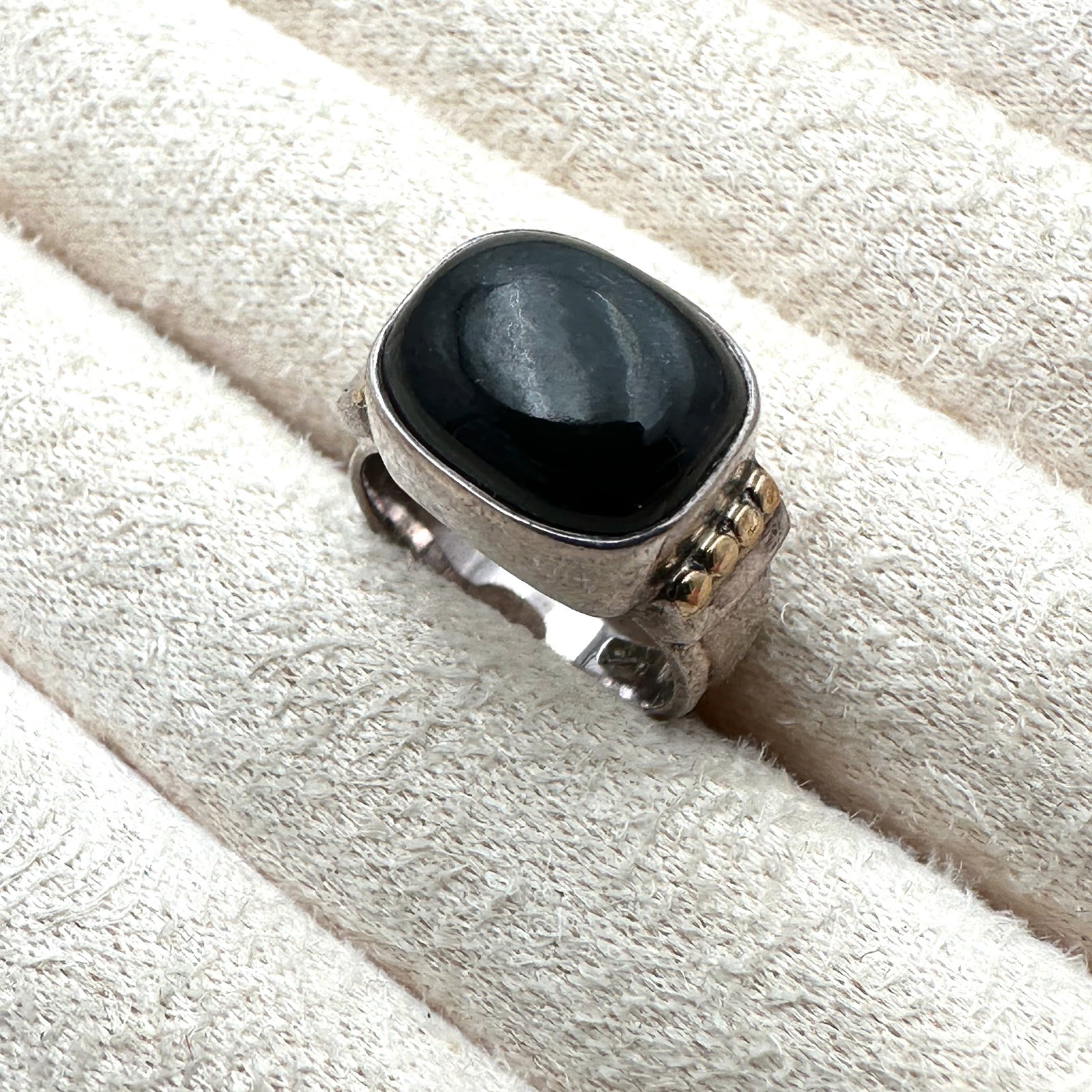 Sajen 18K Gold Sterling Silver Gemstone Ring Size 4 Small Petite Size or Pinkie Ring: Sajen 18K Gold Sterling Silver Gemstone Ring Size 4 Small Petite Size or Pinkie Ring