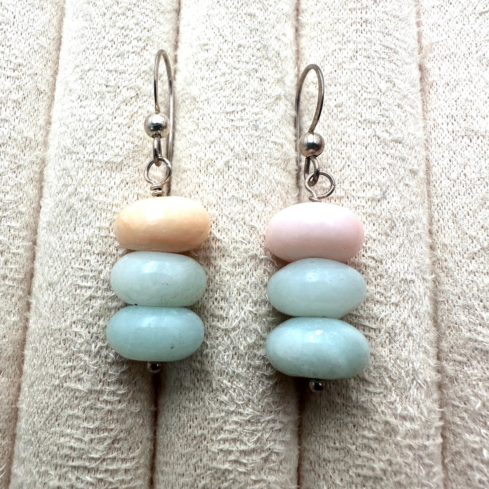 Jay King Mine Finds Multi Gemstone Sterling Silver Pierced Earrings 1.25 Inch: Jay King Mine Finds Multi Gemstone Sterling Silver Pierced Earrings 1.25 Inch
