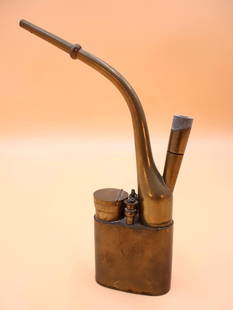 Antique Chinese Brass Smoking Pipe: These pipes are also known as Hookah pipes, and can be very valuable. They were commonly used in the coastal area during the opium trade.