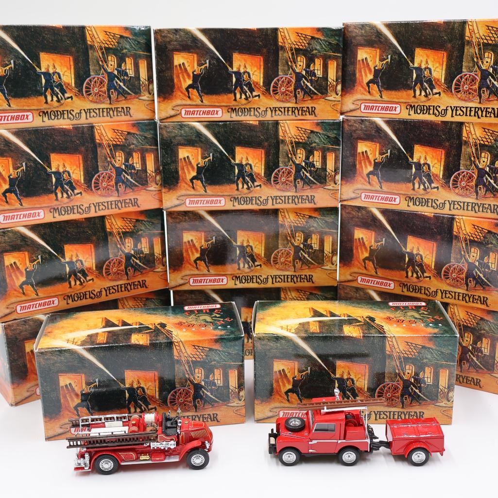 Large Collection of Matchbox Fire Engines (1 of 16)