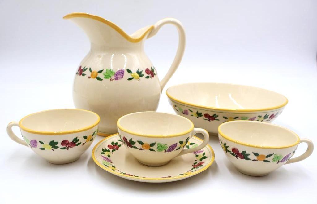 Vintage Francescan Ware Small Fruit Set (1 of 16)