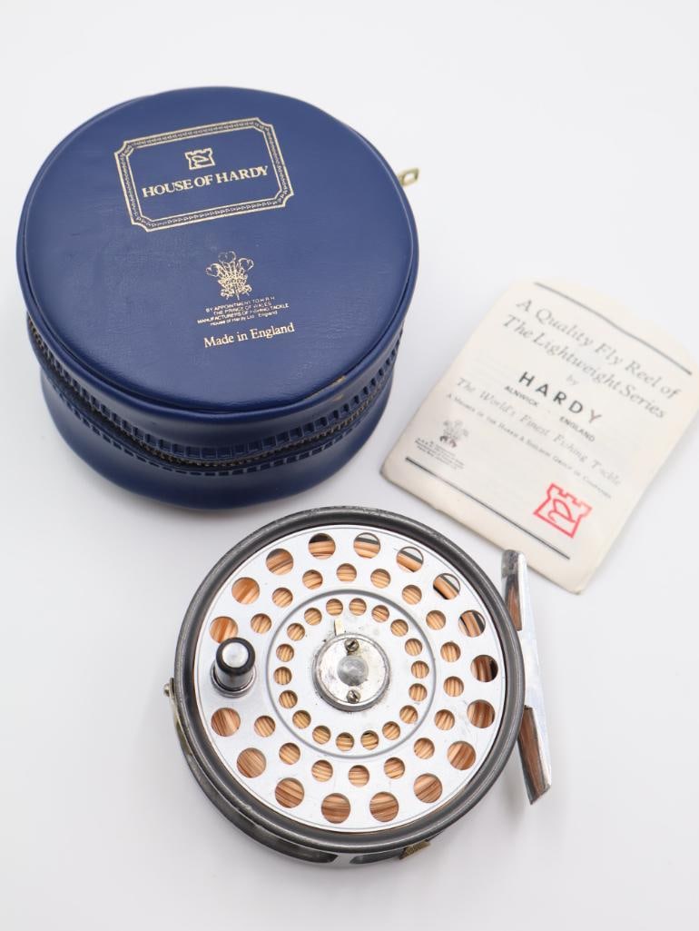 Quality Fly Reel of The Lightweight Series by Hardy, The World's Finest Fishing Tackle (1 of 10)