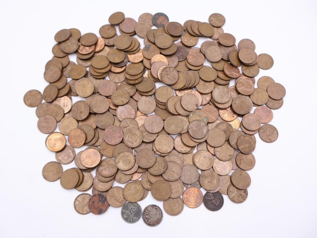 Lot of Lincoln Wheat Cents (1 of 10)