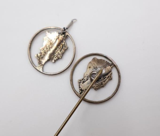 Collection of jewelry is crafted from genuine "Mercury" dimes - 9