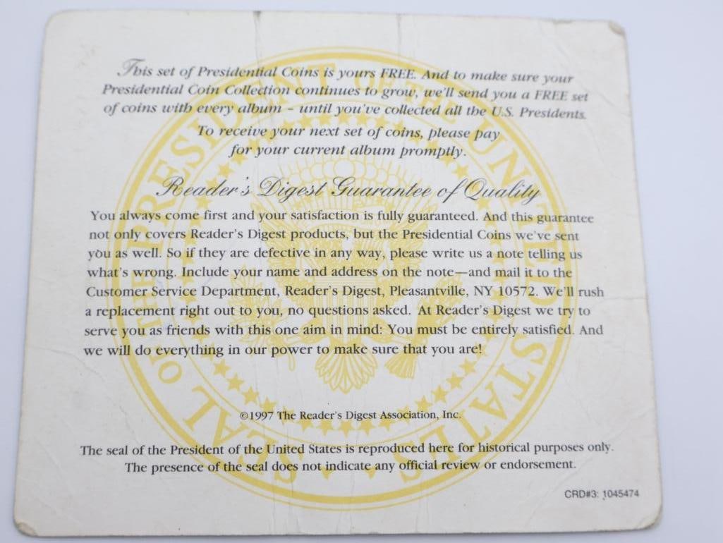 , Coin History of the U.S. Presidents collectible set, Kennedy Half Dollar coins - 12