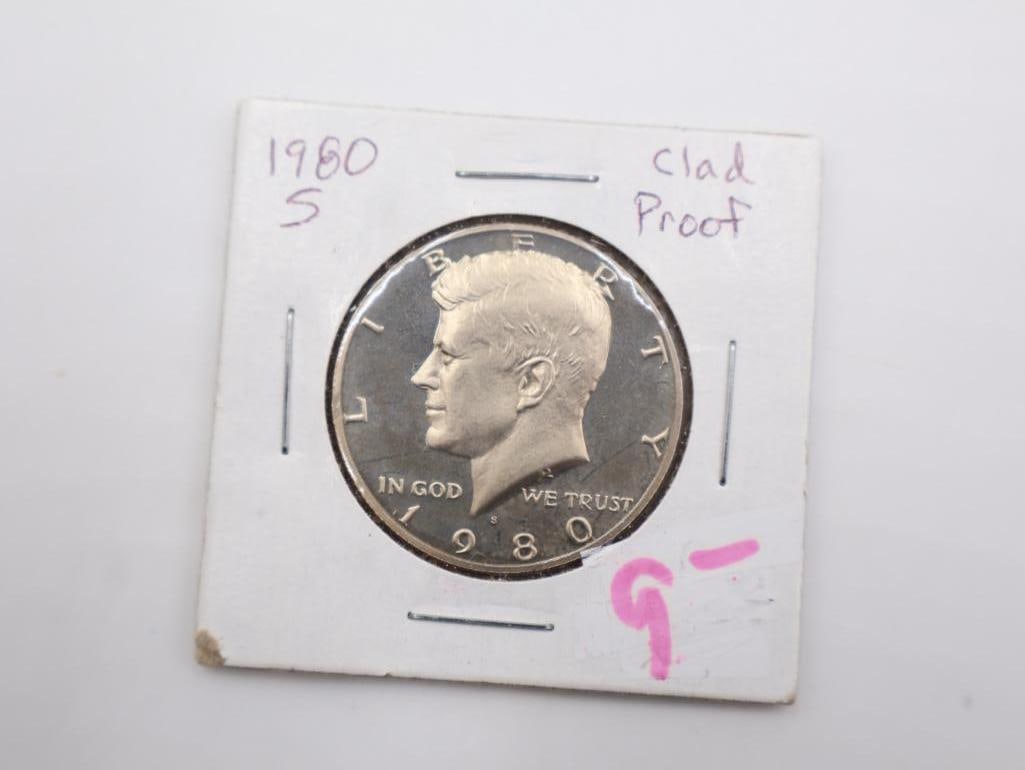 Four Kennedy half dollar Proof coins - 8