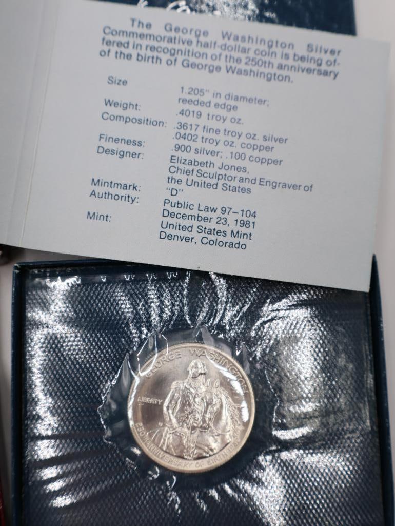 Uncirculated Commemorative Half Dollars 90% Silver - 3