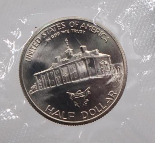 1982 George Washington Commemorative Half Dollar coins 90% silver - 6