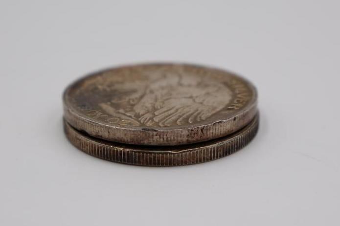 Two One Troy Ounce bullion coins, Each 1 oz .999 fine silver round - 4