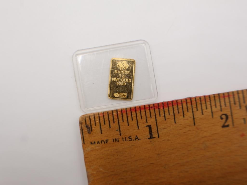1 gram PAMP Suisse Lady Fortuna gold bar - 4