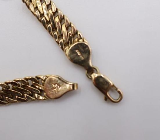 14k Gold Scrap Chain Bracelet 5.61 grams - 5