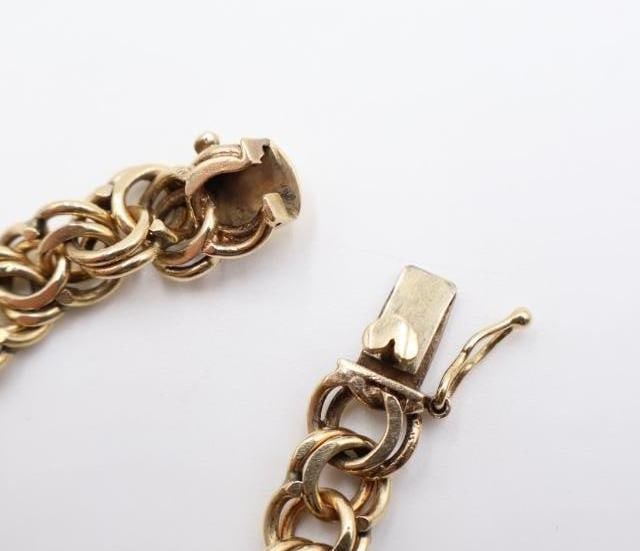Eight Inch, 26.47 g 14k Gold Bracelet - 6