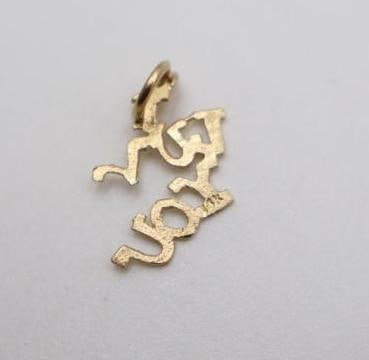 Collection of various gold jewelry charms - 7