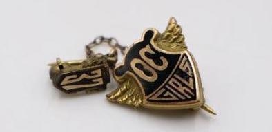 Collection of enamel badges and 10k pins - 6