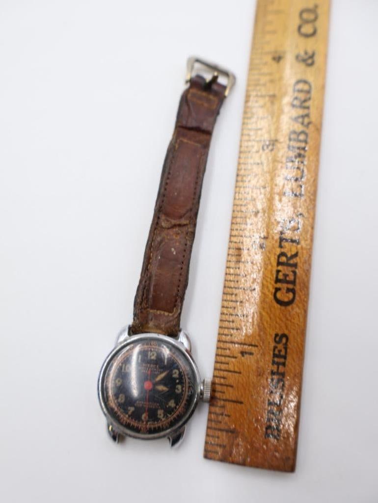 Lot of vintage Seiko, Timex, Hyde Park, and HMT men's wristwatches for parts or repair. - 11