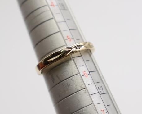 Set of 14k gold wedding rings - 13