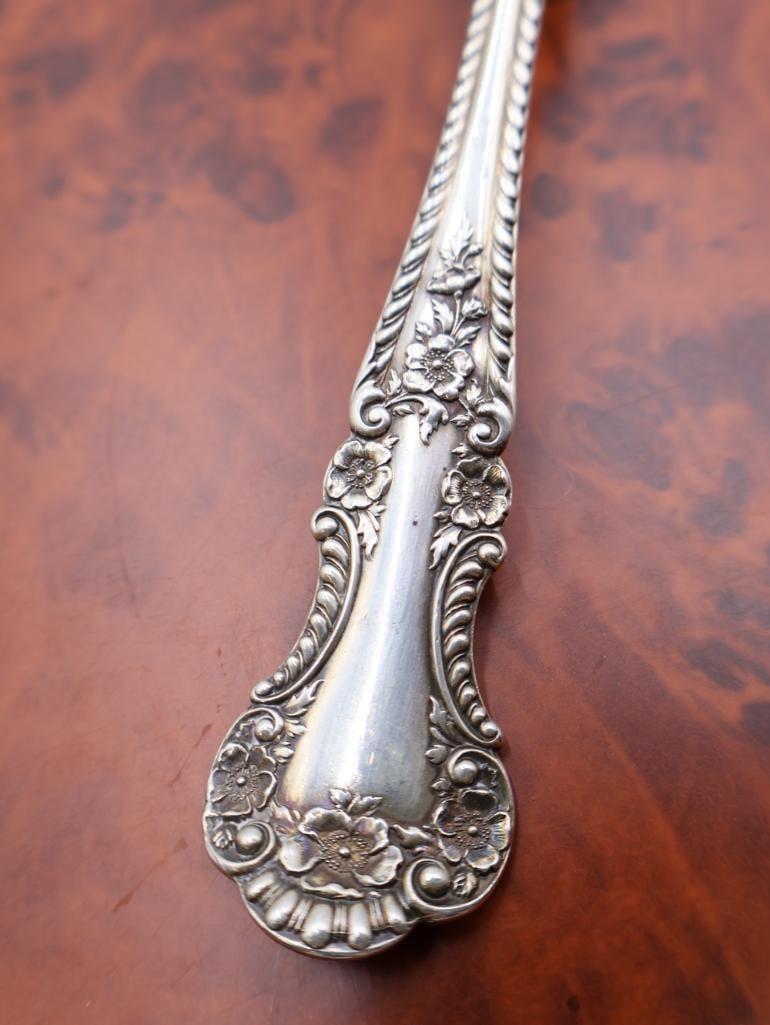 J. Goldstein Sterling Silver Serving Fork - 3