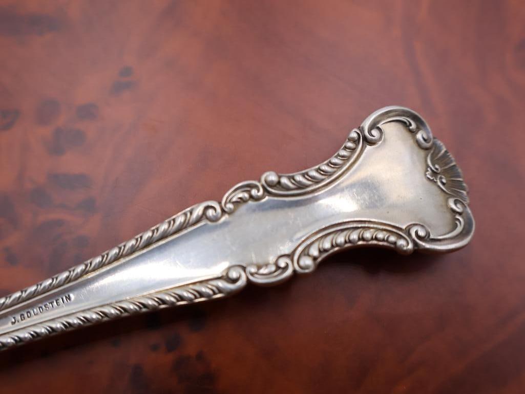J. Goldstein Sterling Silver Serving Fork - 6