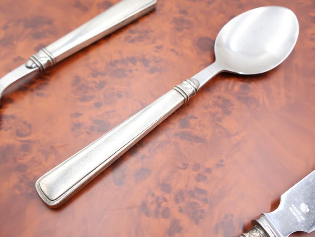 Three pieces of Vintage GOHR STERLING DENMARK Serving ware - 12