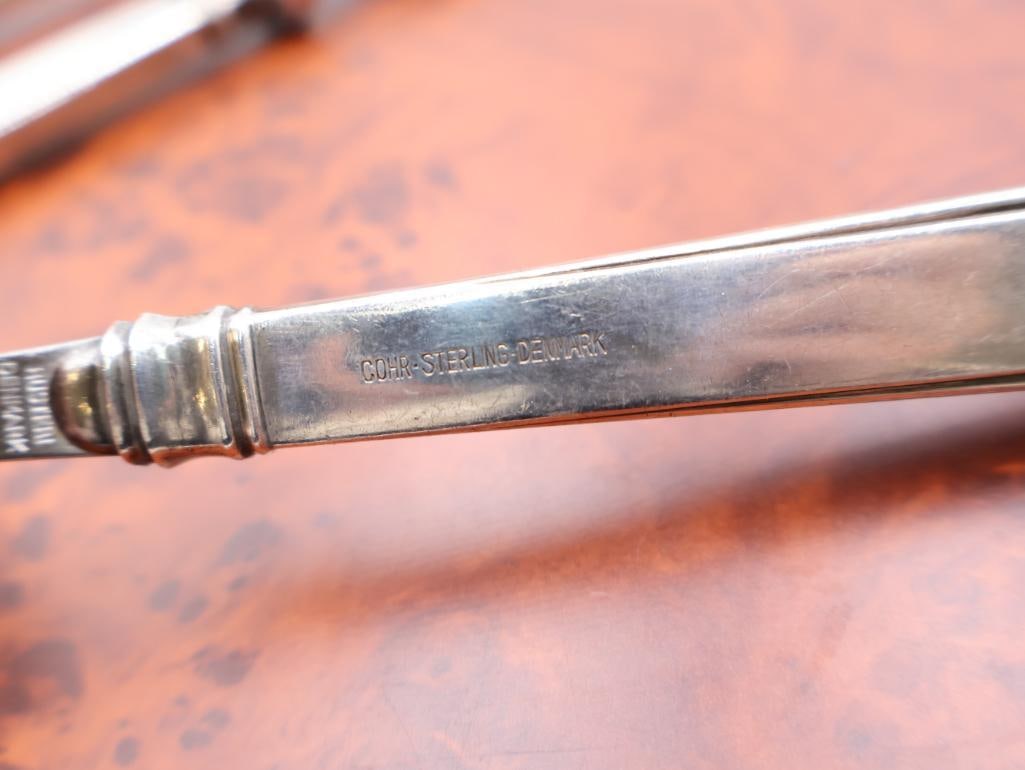 Three pieces of Vintage GOHR STERLING DENMARK Serving ware - 6