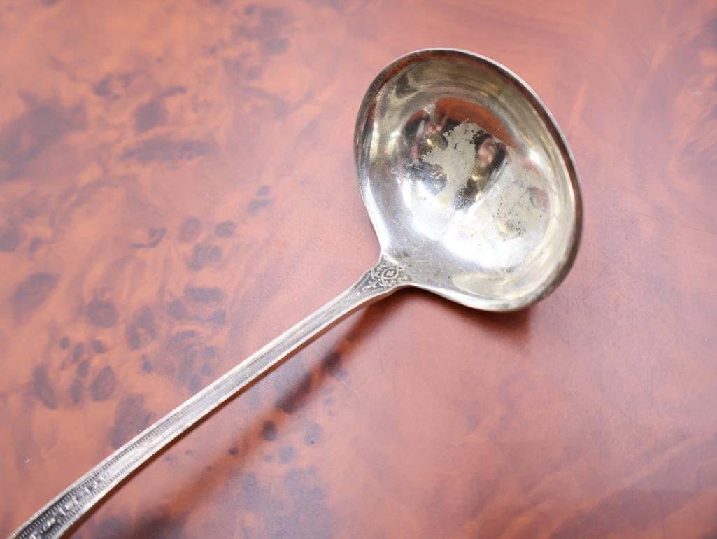 Antique Louis XIV Towle Sterling Sauce Ladle - 4