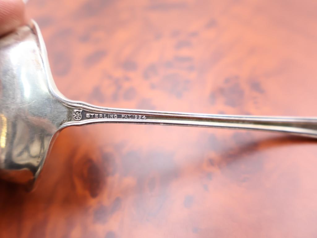 Antique Louis XIV Towle Sterling Sauce Ladle - 6