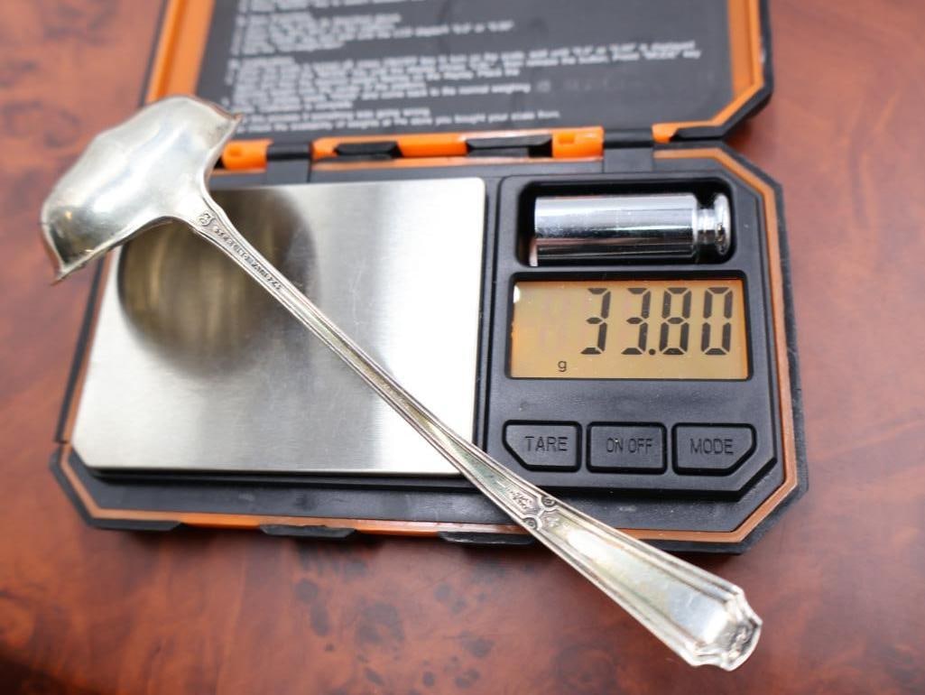 Antique Louis XIV Towle Sterling Sauce Ladle - 7