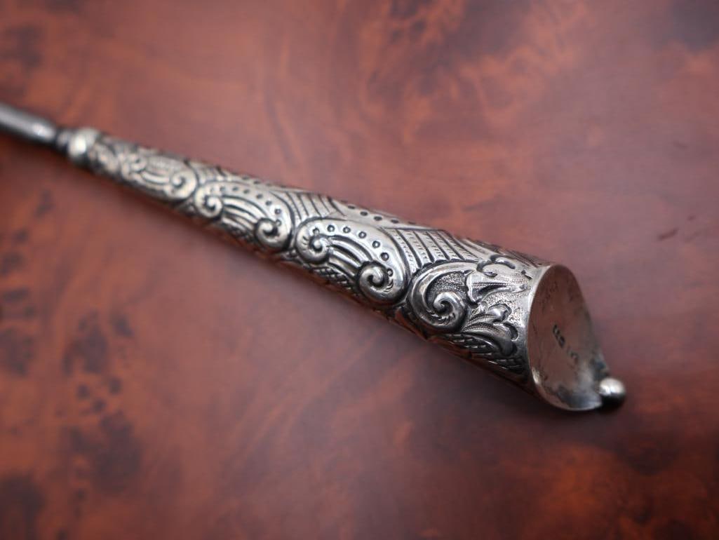 Extra Long Button Hook and Sewing Scissors - 4