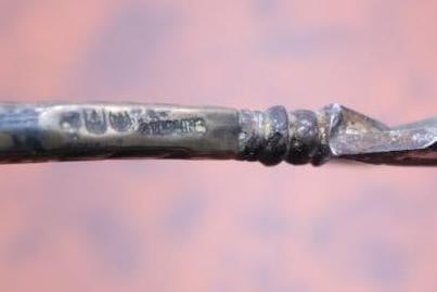 Extra Long Button Hook and Sewing Scissors - 8