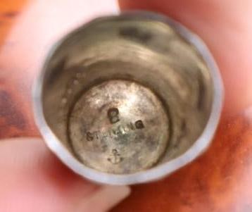 Collection of antique sterling silver thimbles - 6