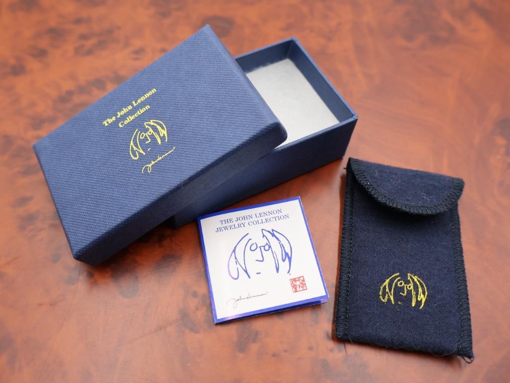 John Lennon Collection sterling silver drop earrings - 4