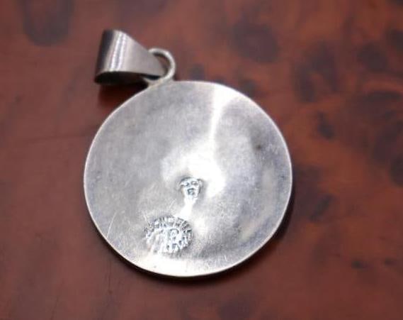 Mexican sterling silver pendants - 3