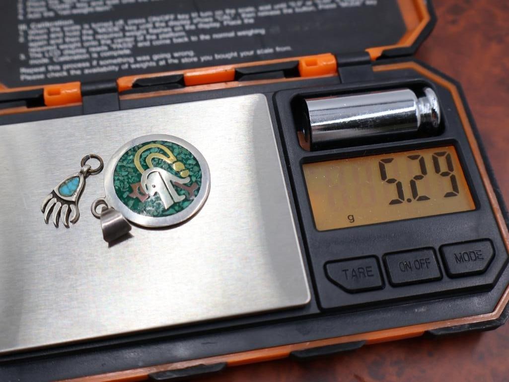 Mexican sterling silver pendants - 6