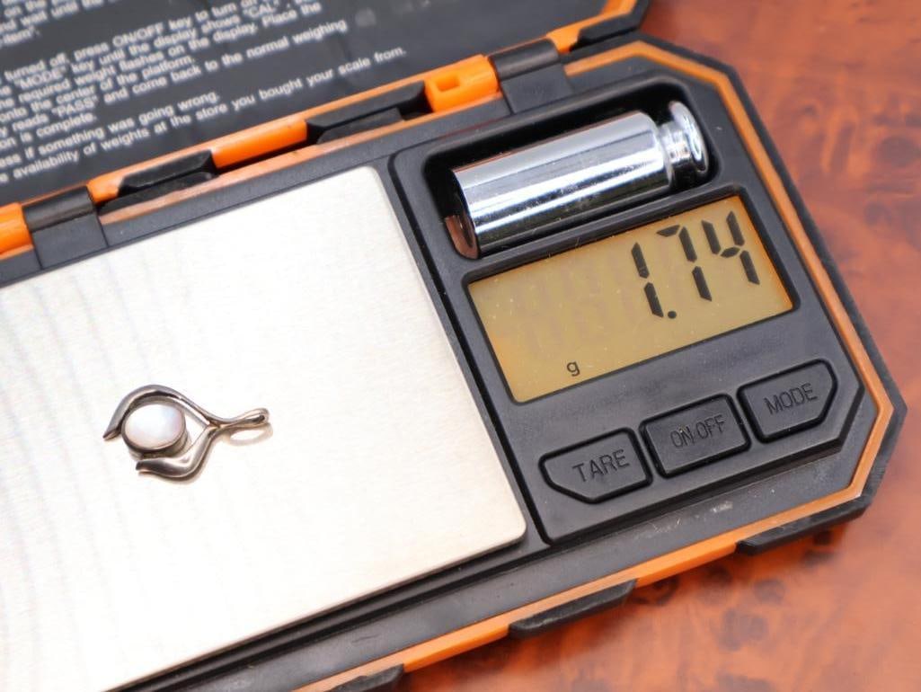 Vintage Taxco sterling silver abalone and onyx jewelry - 8