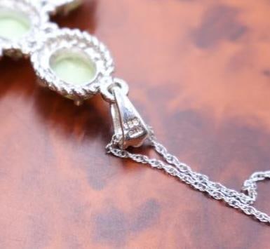 Southwestern design sterling silver cross necklaces - 7