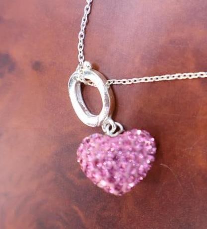 Two heart Sterling Silver pendant necklaces - 3