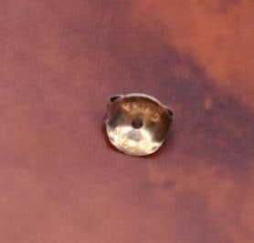 Gold Tone Sterling Silver turquoise earrings - 5