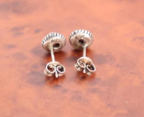 Sterling Silver Tiger Eye and Black Onyx Earrings - 11