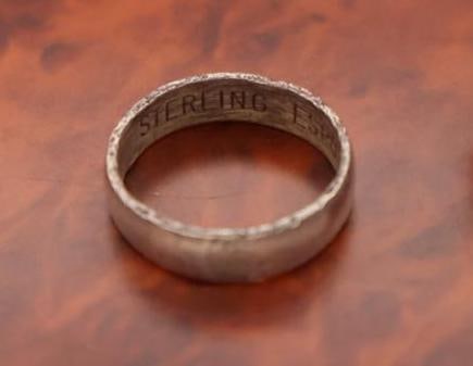 Two men's rings Sterling Silver - 3