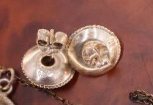 Vintage sterling silver jewelry set - 3